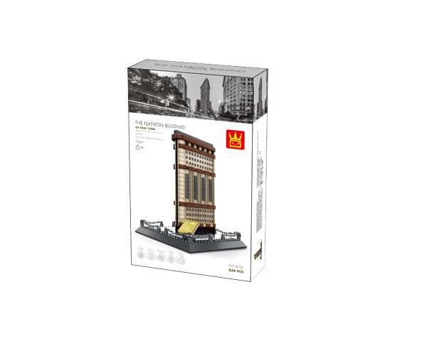 WANGE 4220 lego-kompatibilis építőjáték Flatiron building New York