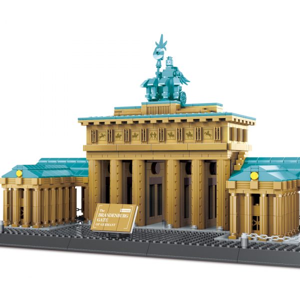 WANGE® 6211 | lego-kompatibilis építőjáték | 1562 db építőkocka | Brandenburgi kapu Berlin – Németország